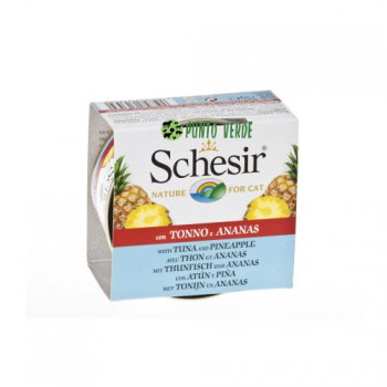 SCHESIR FRUIT CAT CON TONNO & ANANAS GR. 75